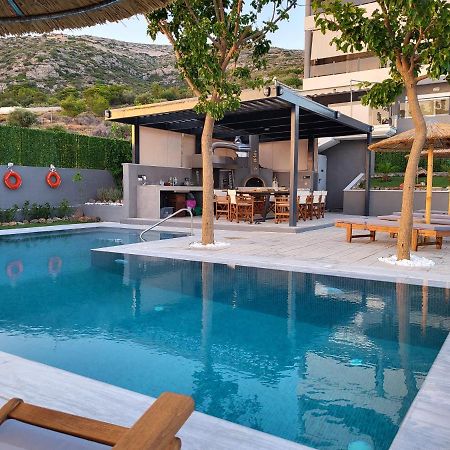 "Stergiou Luxury Apartments" Με Κοινη Πισινα Saronida Eksteriør bilde