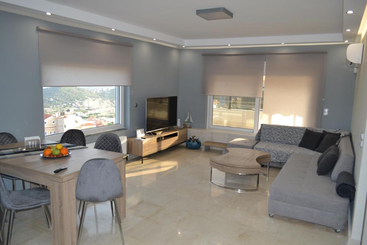 "Stergiou Luxury Apartments" Με Κοινη Πισινα Saronida Eksteriør bilde