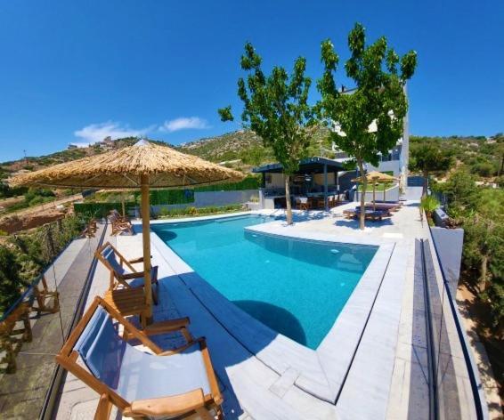 "Stergiou Luxury Apartments" Με Κοινη Πισινα Saronida Eksteriør bilde